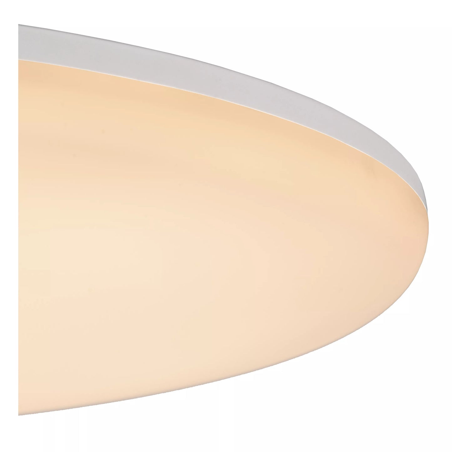 Lucide OLSON - Flush ceiling light Bathroom - Ø 45 cm - LED - CCT - 1x45W 3000K/6500K - IP44 - Opal