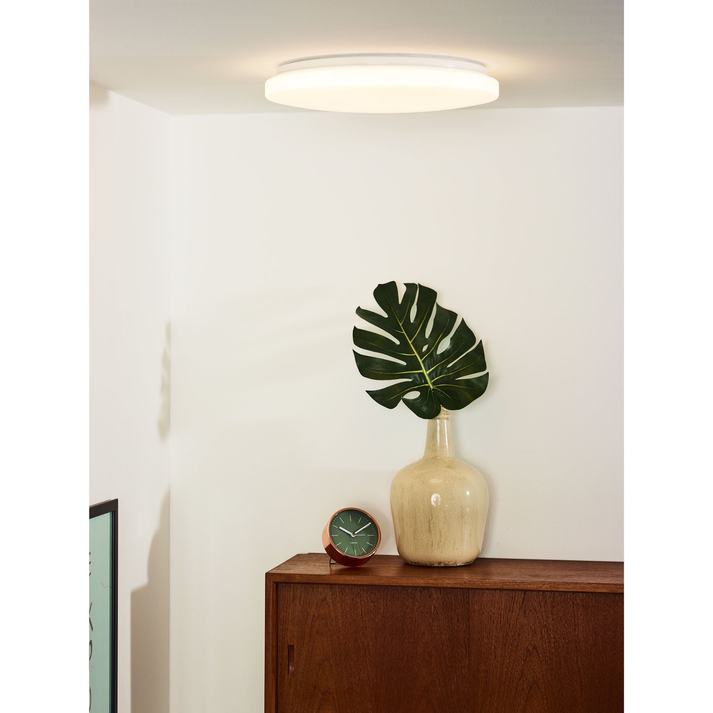 Lucide OTIS - Flush ceiling light - Ø 39 cm - LED - 1x32W 3000K - Opal