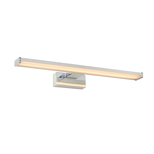 Lucide ONNO - Mirror light Bathroom - LED - 1x8W 3000K - IP44 - Satin Chrome