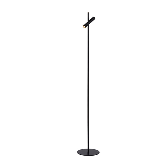 Lucide PHILON - Floor reading lamp - Ø 23 cm - LED Dim. - 1x4,5W 3000K - Black
