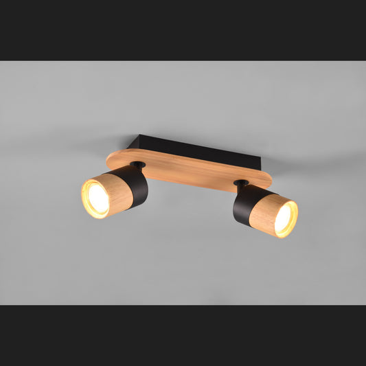 Aruni  - Spot - Wood Coloured - Trio