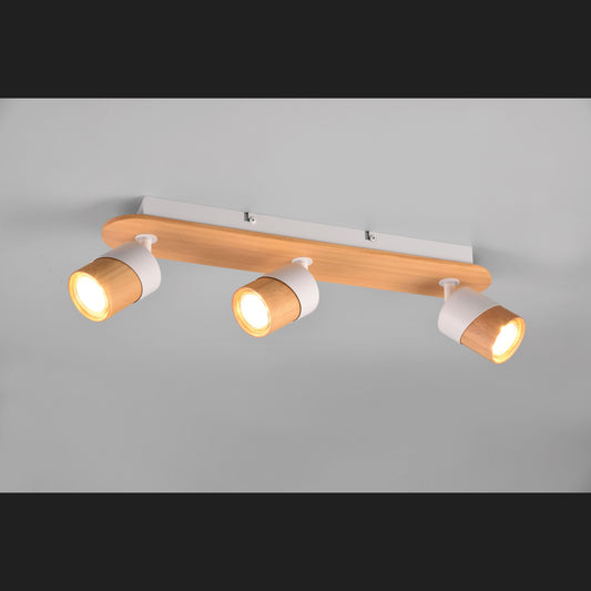 Aruni  - Spot - Wood Coloured - Trio
