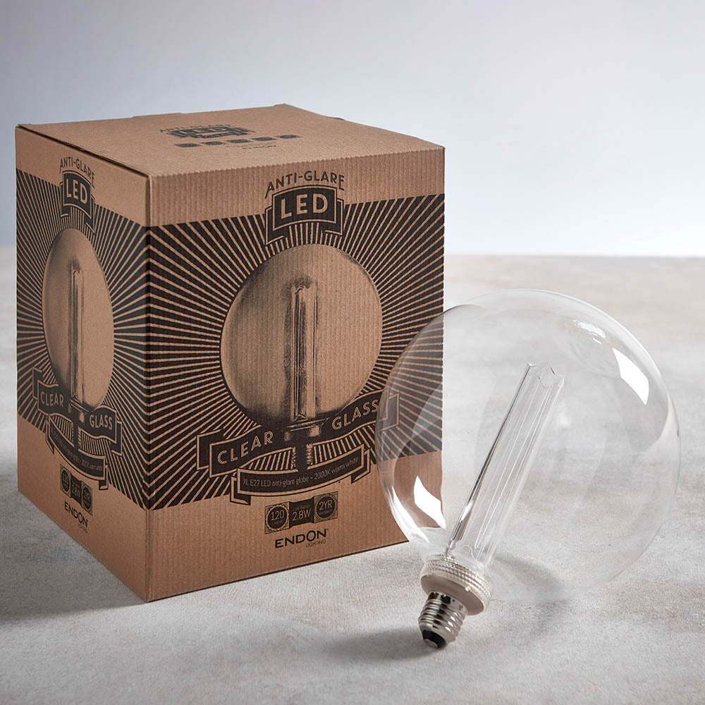 Globe E27 LED 200mm dia