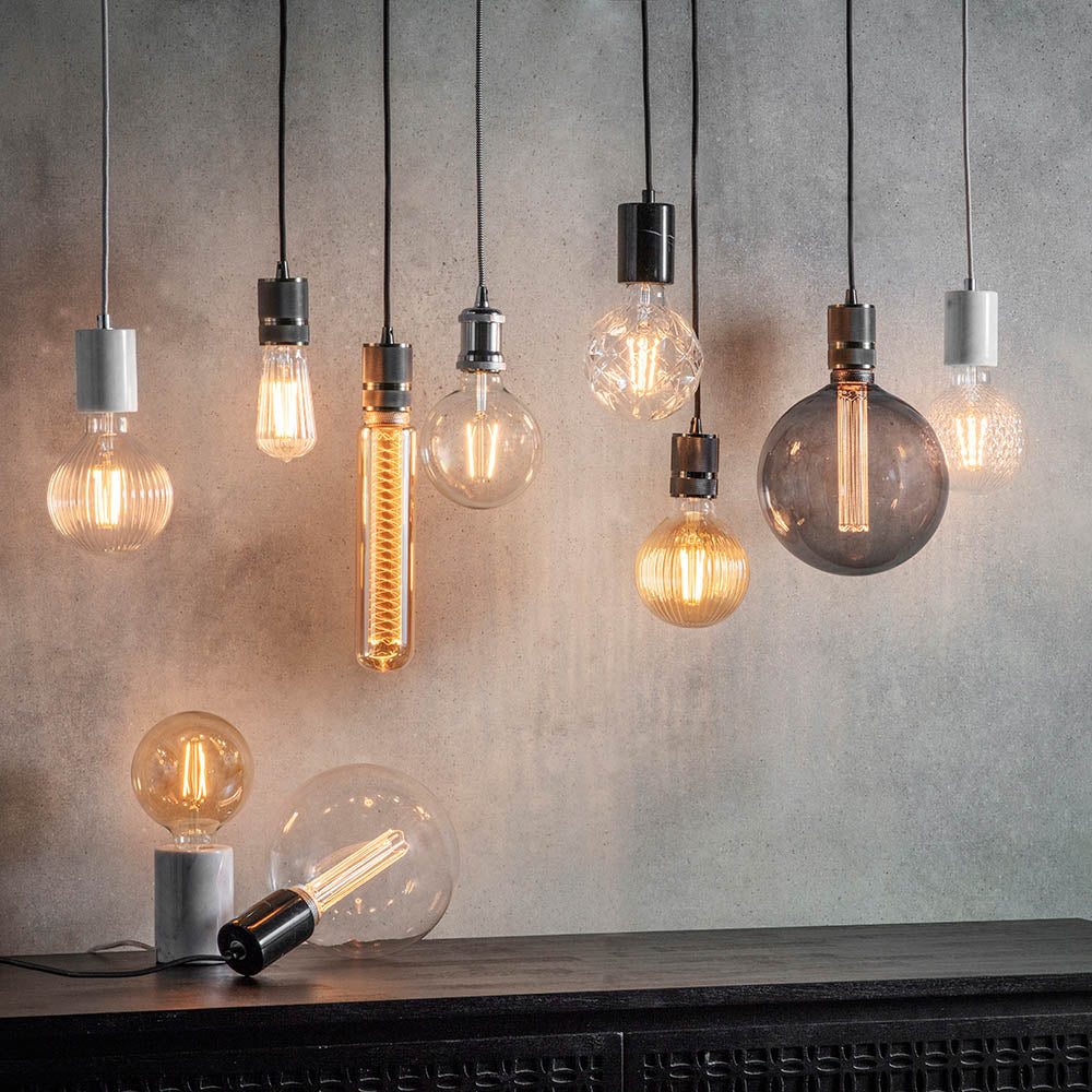 Ribb Pear E27 LED filament