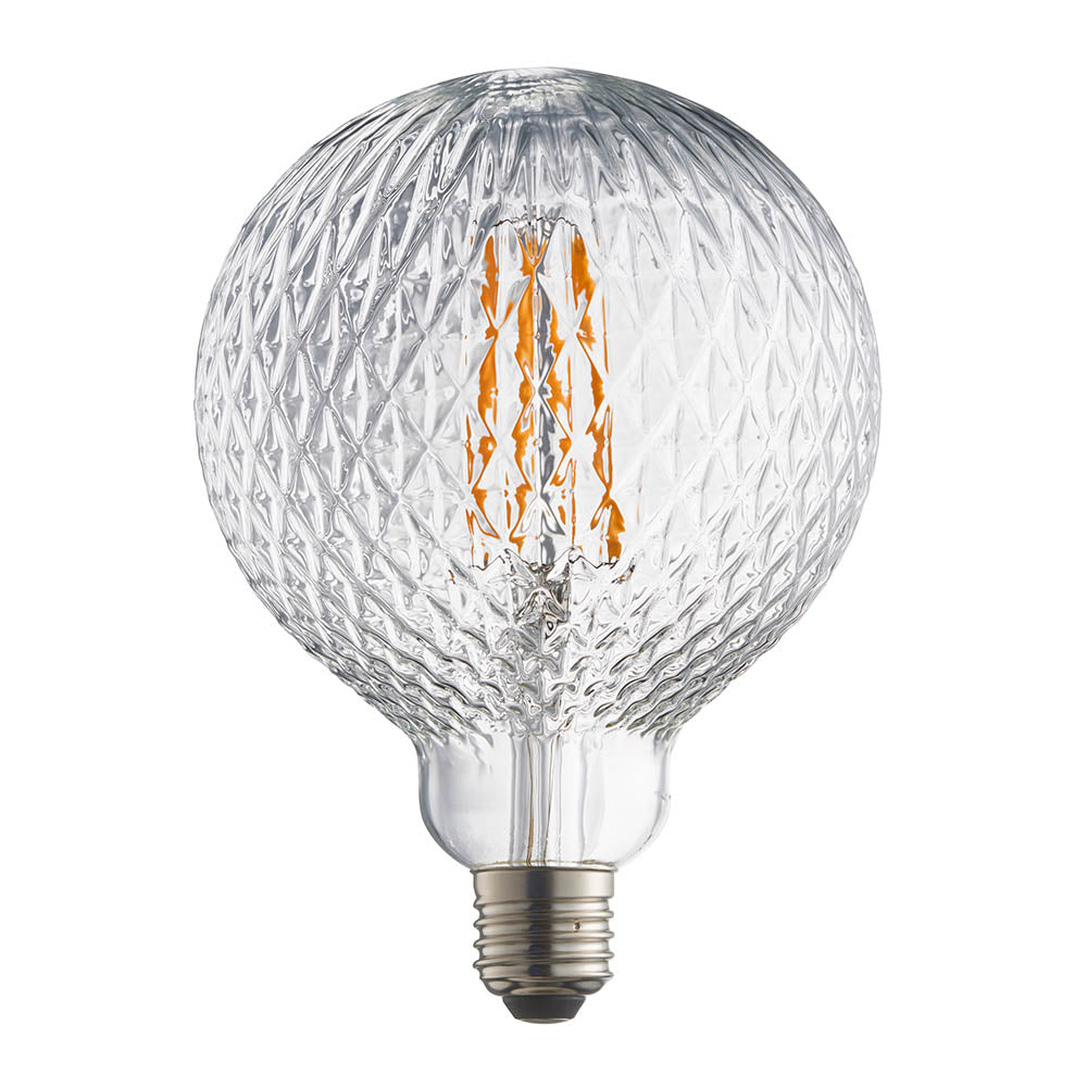 Facet E27 LED Filament 125mm dia