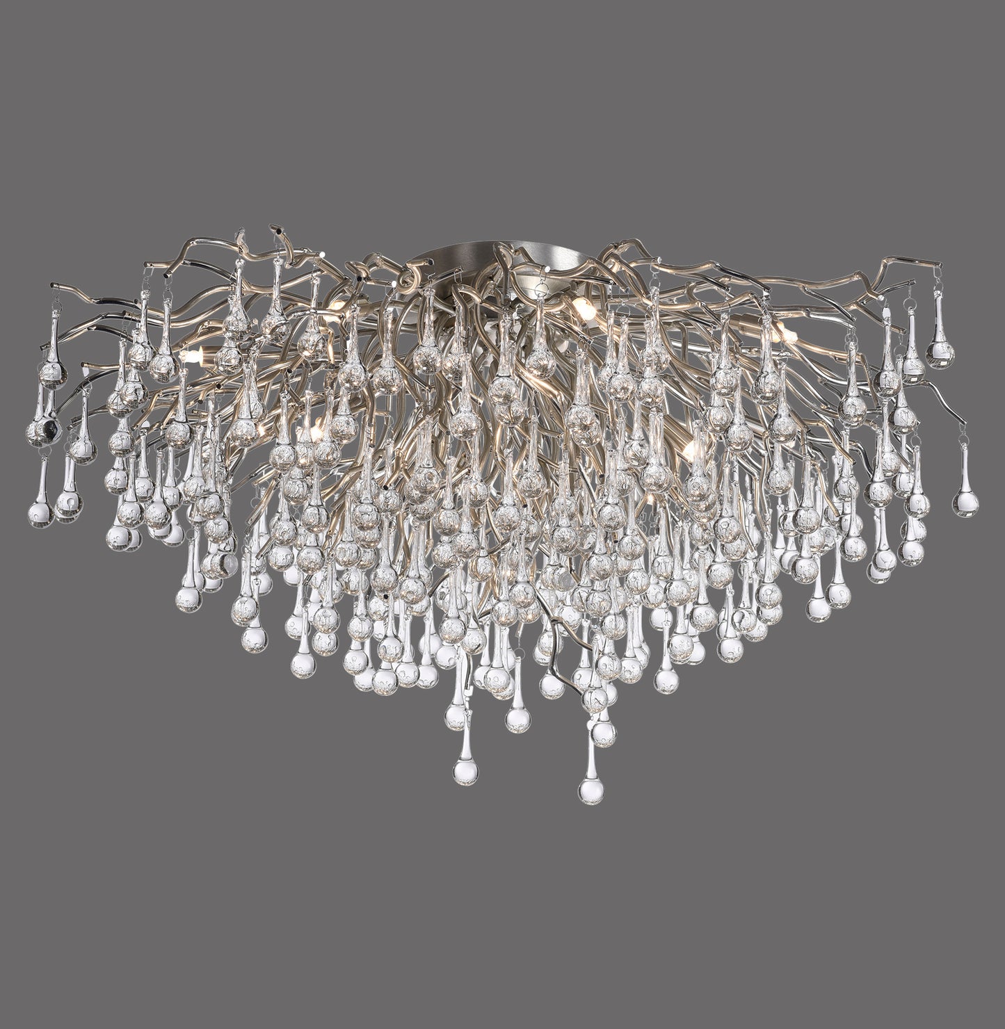 Icicle - Ceiling Light - Steel - By Paul Neuhaus - (8092-55)