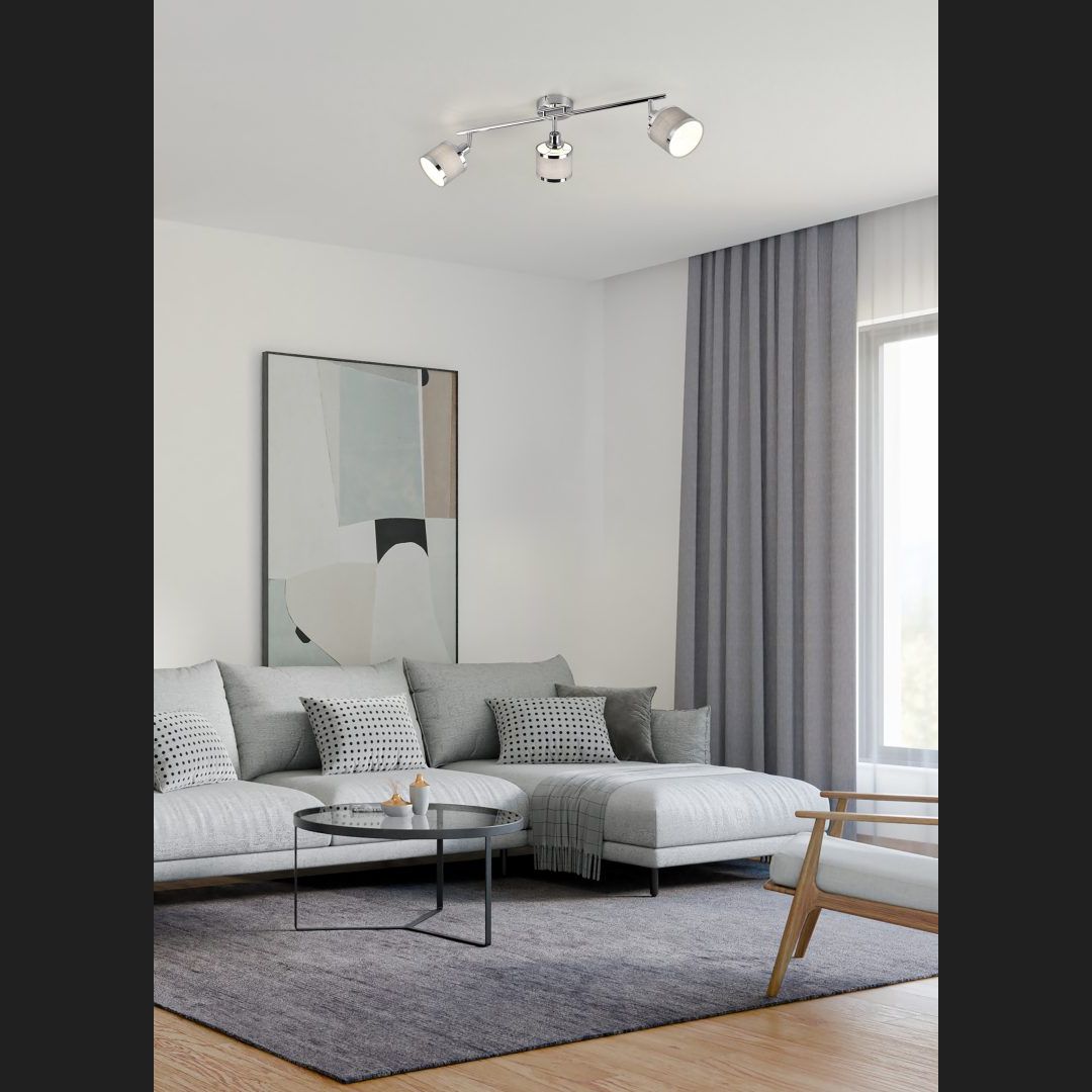 Arosa  - Spot - Grey - Trio