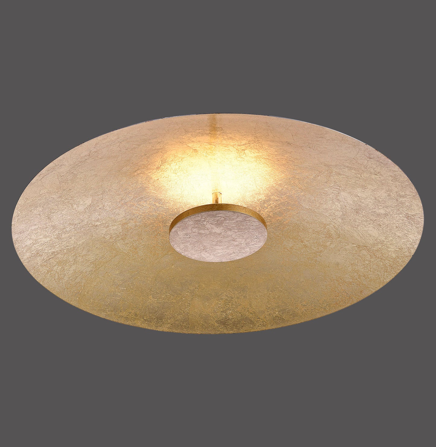 Plate - Ceiling Light - Gold - By Paul Neuhaus - (8132-12)