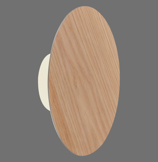 Akku Puntua - Wall Light - Natural Wood - By Paul Neuhaus - (8153-79)