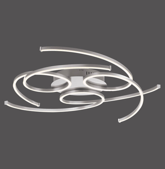 Danilo - Ceiling Light - Steel - By Paul Neuhaus - (8165-55)