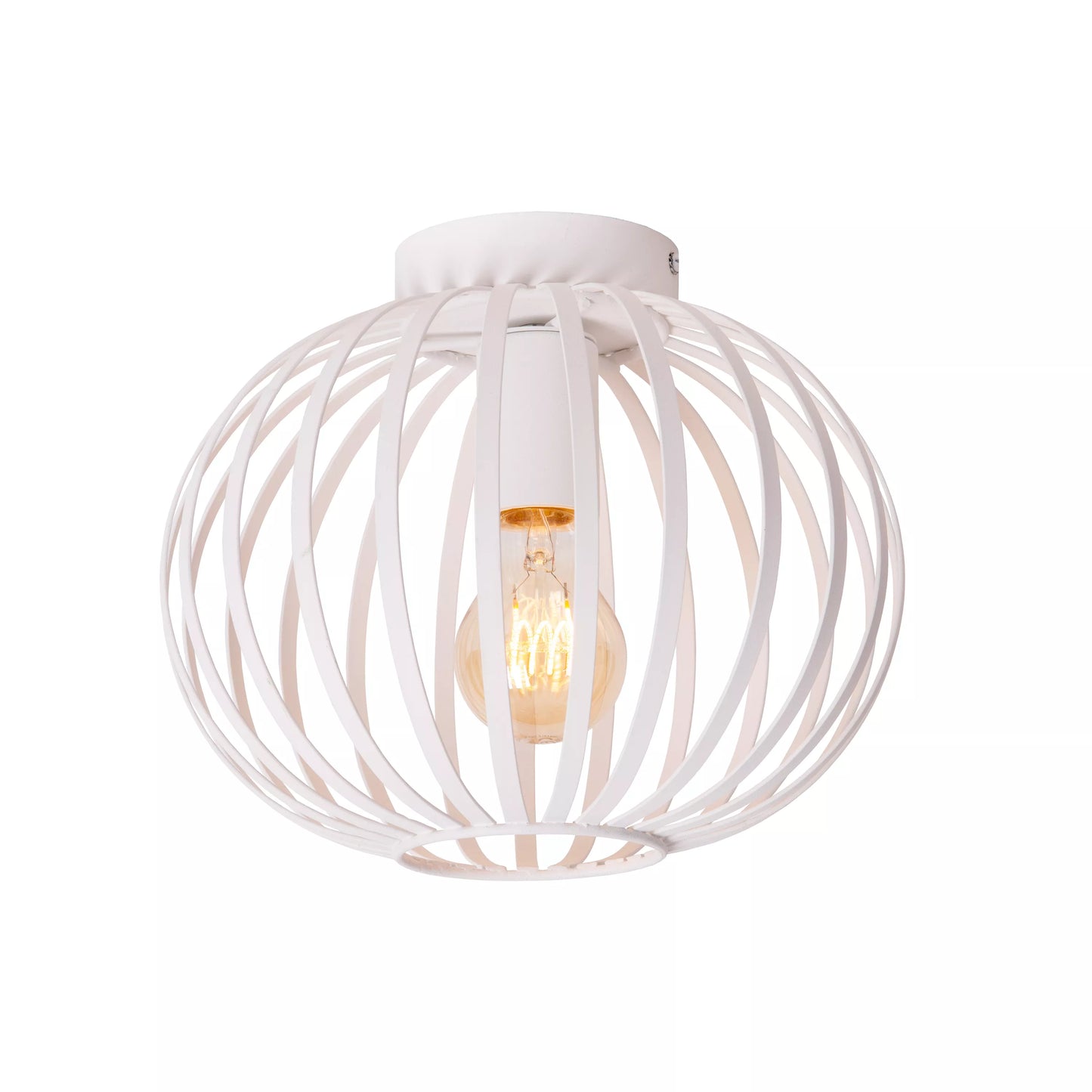 Lucide MANUELA - Flush ceiling light - Ø 25 cm - 1xE27 - White