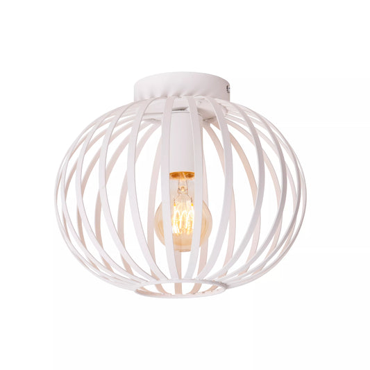 Lucide MANUELA - Flush ceiling light - Ø 25 cm - 1xE27 - White