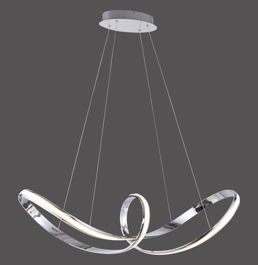 Melinda - Pendant Light - Chrome - By Paul Neuhaus - (8292-17)