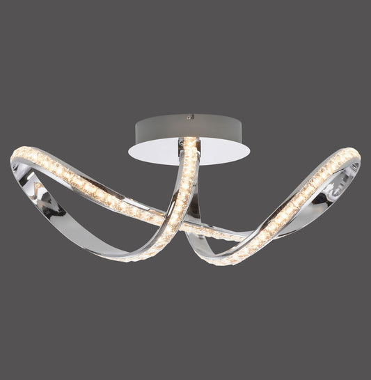 Tanja - Ceiling Light - Chrome - By Paul Neuhaus - (8321-17)