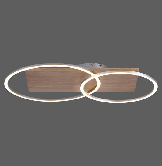 Palma - Ceiling Light - Wooden Decor - By Paul Neuhaus - (8329-79)