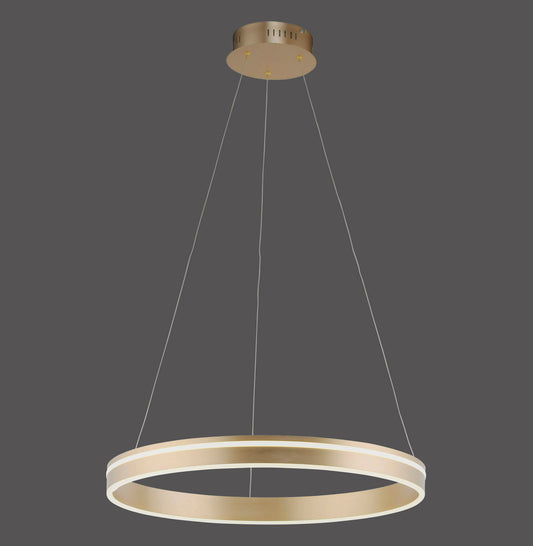 Q-Vito - Pendant Light - Brass Matt - By Paul Neuhaus - (8411-60)