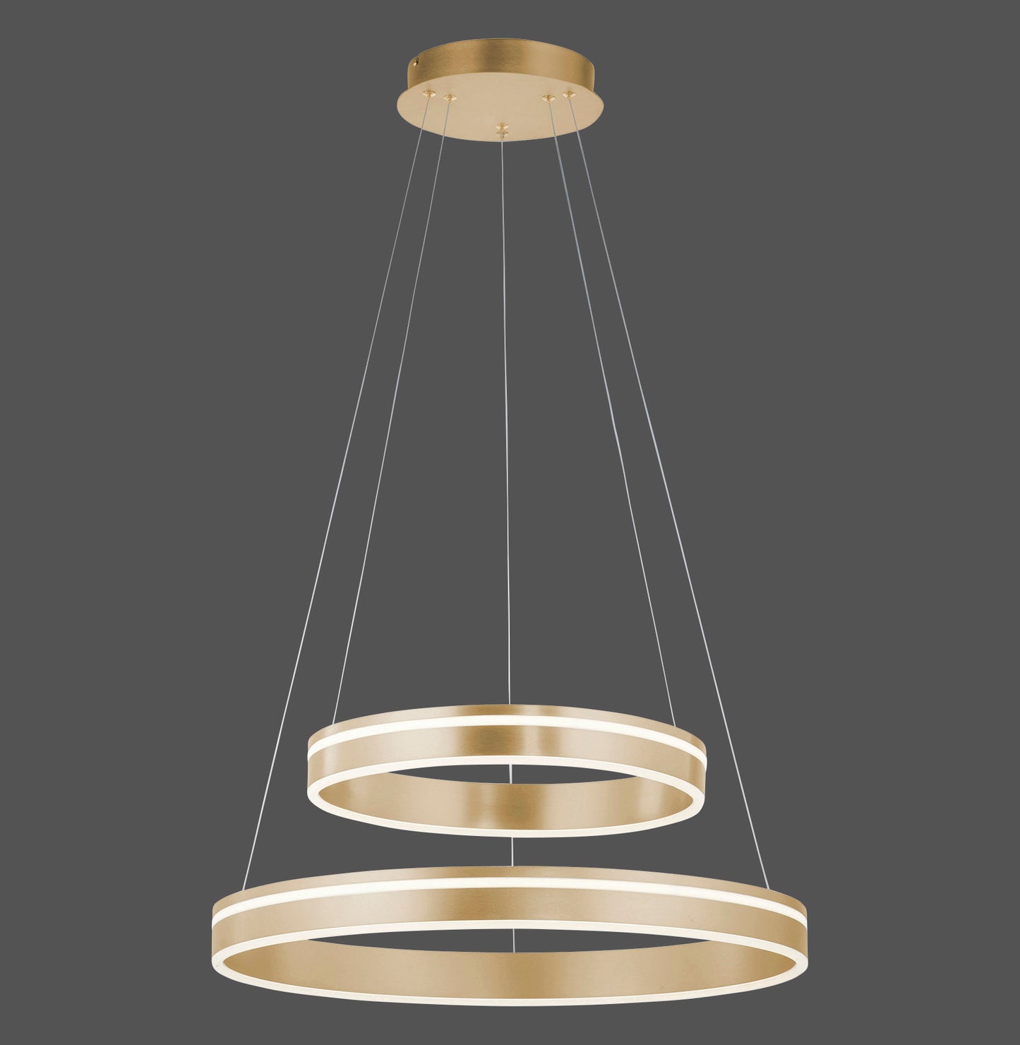 Q-Vito - Pendant Light - Brass Matt - By Paul Neuhaus - (8420-60)