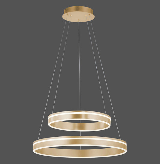 Q-Vito - Pendant Light - Brass Matt - By Paul Neuhaus - (8420-60)