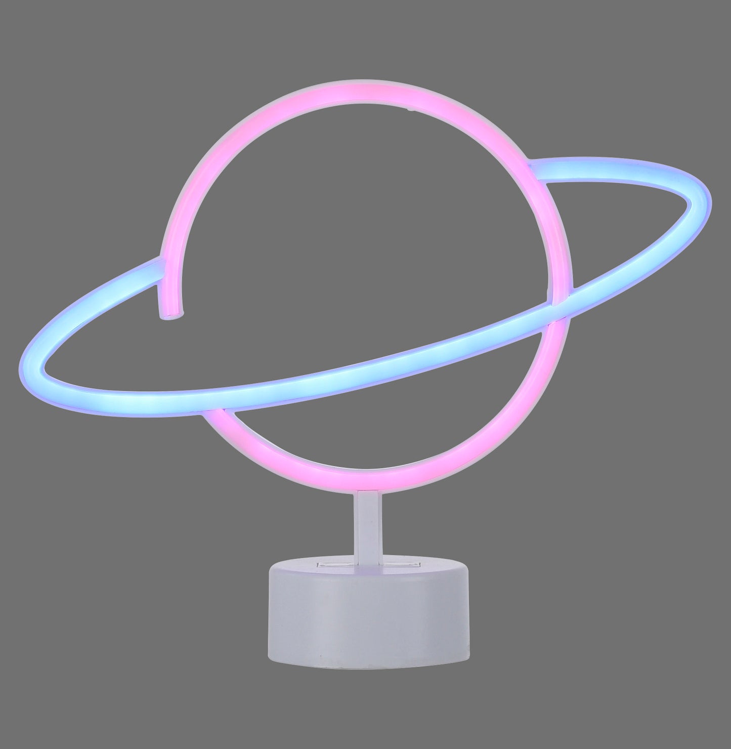 Neon-Saturn - Neon-Led-Picture - Multi-Coloured - By Just Light - (85029-70)