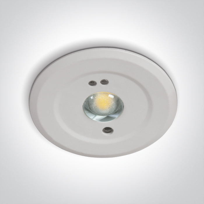 Emergency LED Recessed Spot
