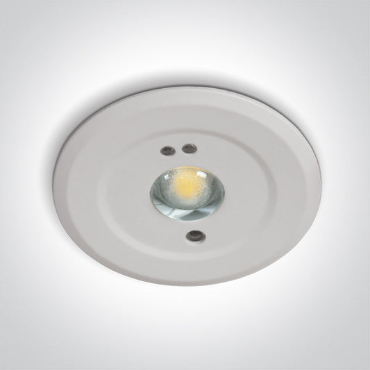 Emergency LED Recessed Spot