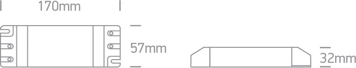 The 24V DC Range TRIAC Dimmable Constant voltage