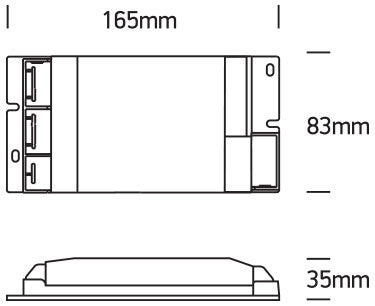 Adjustable Constant Current DALI Dimmable Range