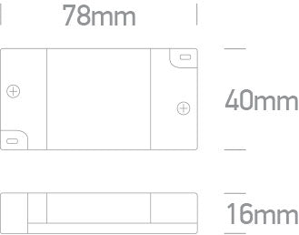 12-24V DALI, Push to Dim Controller - 89100L