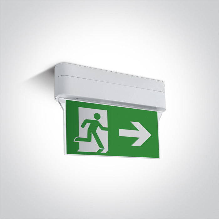 Emergency LED Ceiling Signs