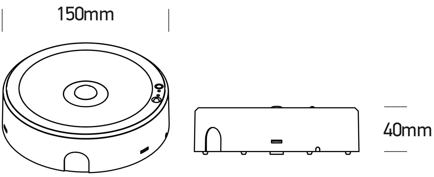 Ceiling Emergency Point