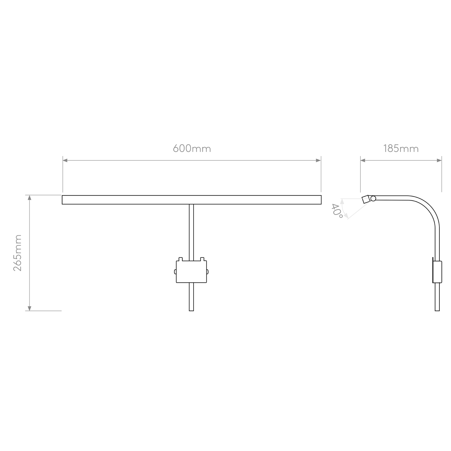 Mondrian 600 Frame Mounted LED