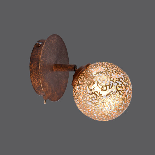 Greta - Wall Light - Rusty Coloured - By Paul Neuhaus - (9031-48)