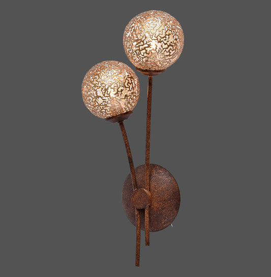 Greta - Wall Light - Rusty Coloured - By Paul Neuhaus - (9032-48)