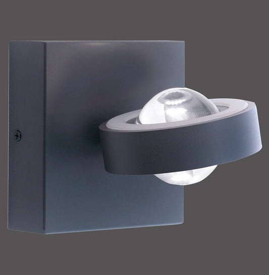 Q-Mia - Wall Light - Anthrazit - By Paul Neuhaus - (9185-13)