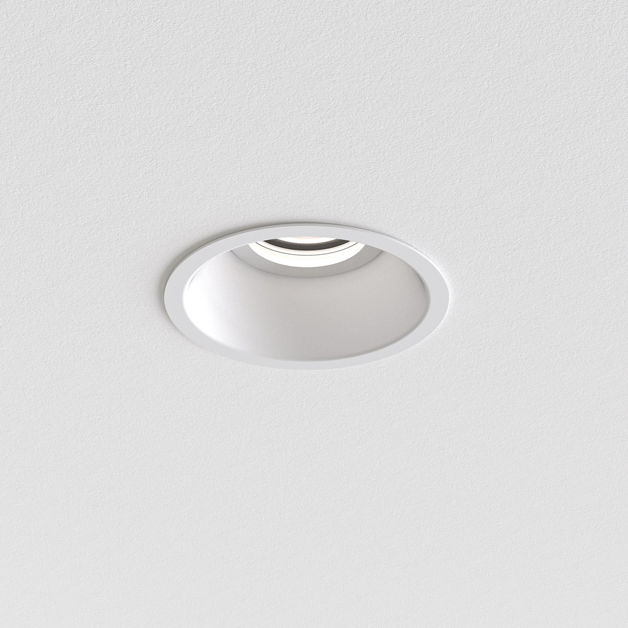 Minima PRO Round Fixed IP65 - Matt White - 2700K Medium Frosted