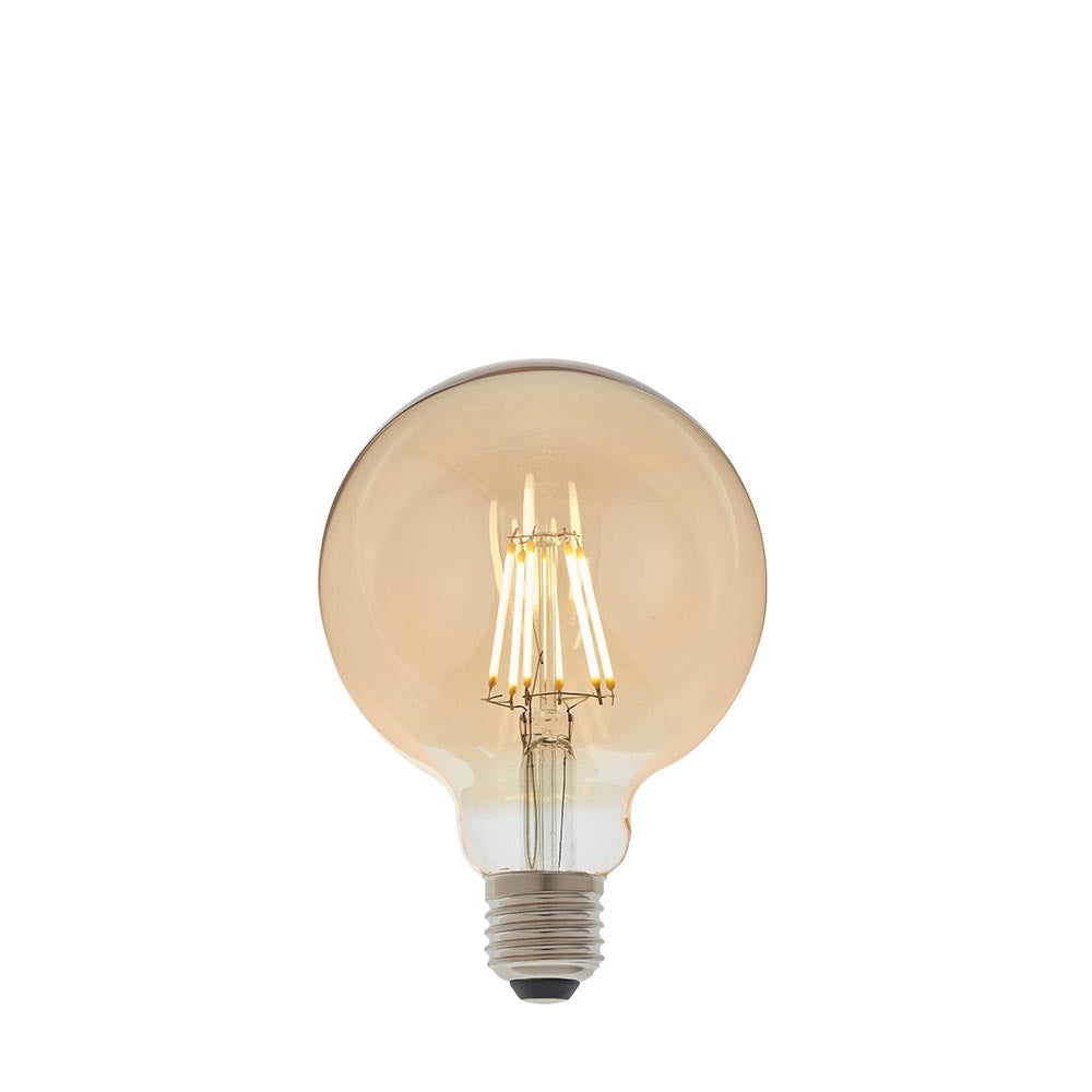 E27 LED filament globe 95mm dia