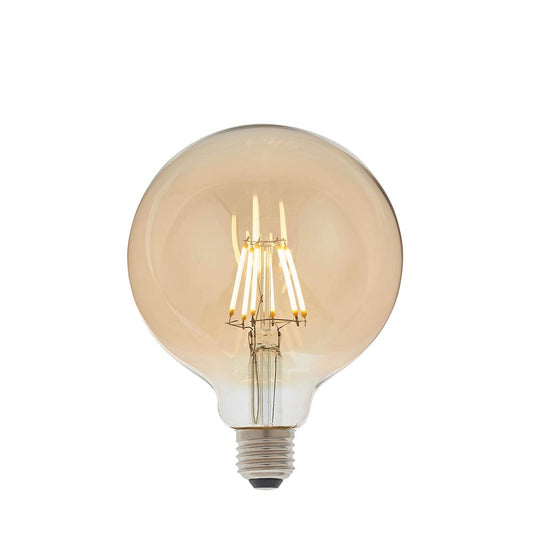 E27 LED filament globe 125mm dia
