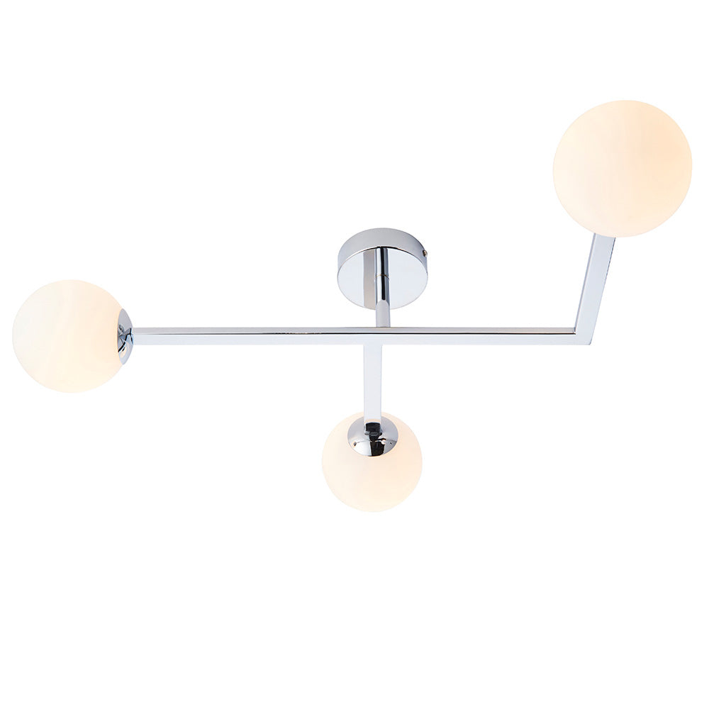 Spa 3Lt Semi Flush - Chrome