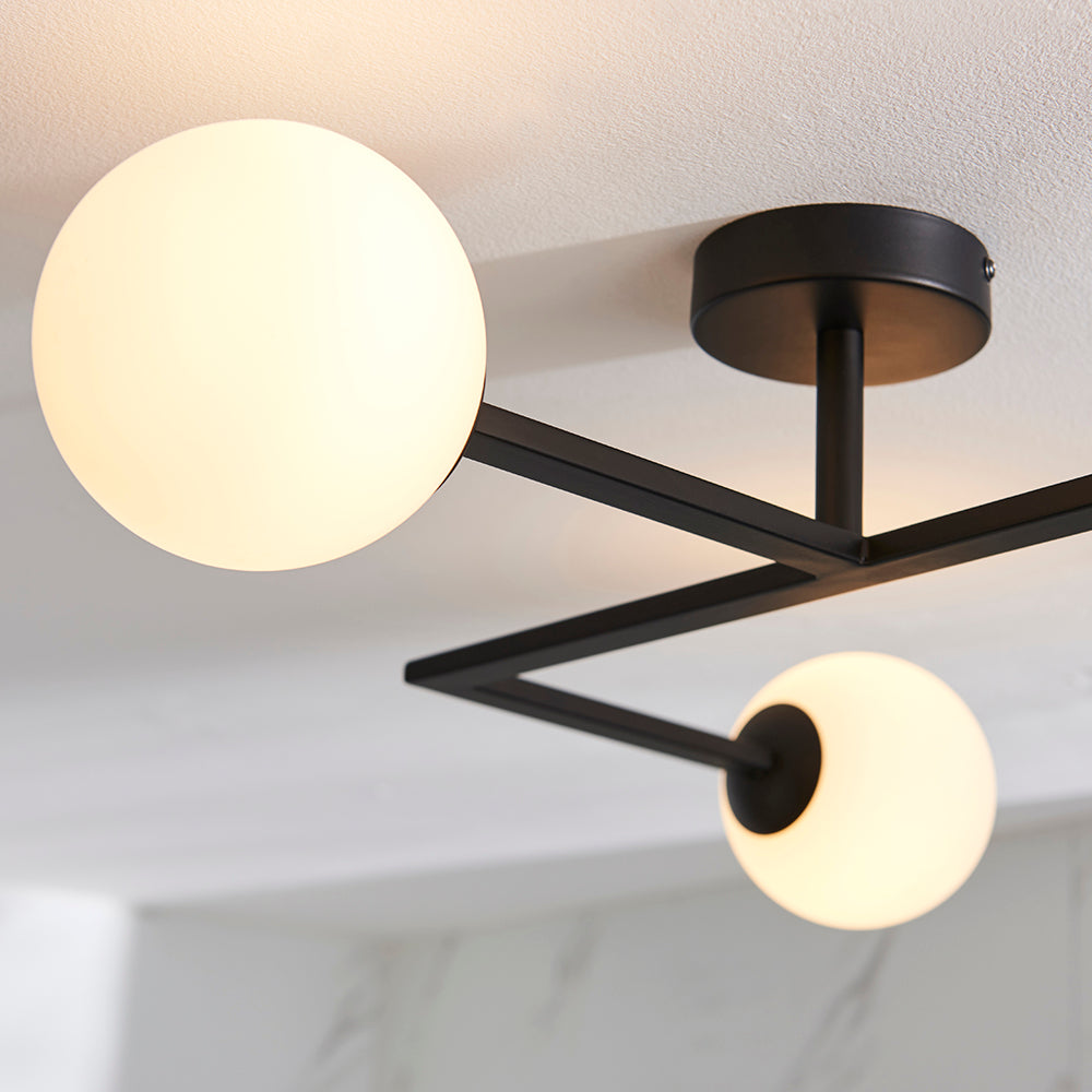 Spa 3Lt Semi Flush - Matt Black