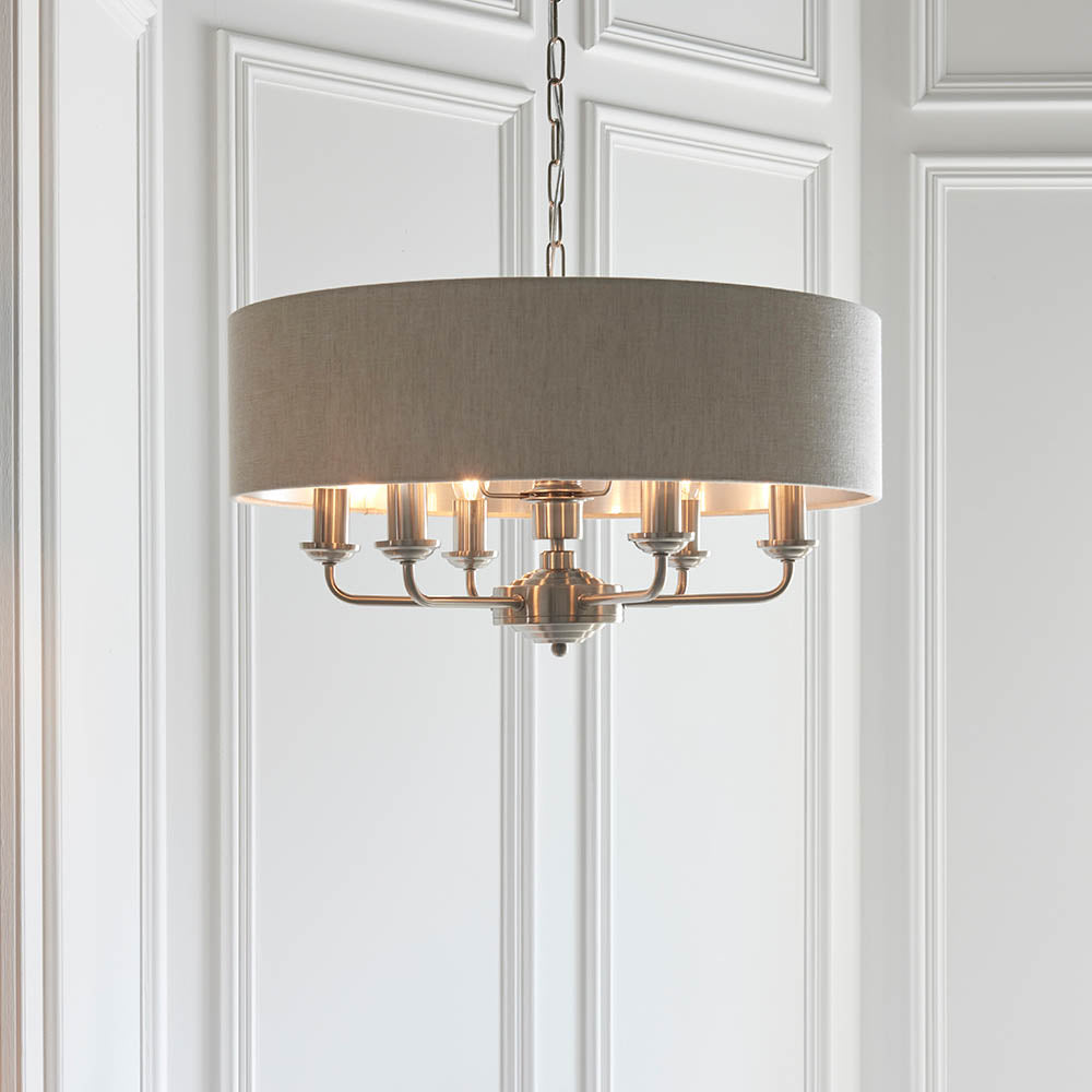 Highclere 6lt pendant