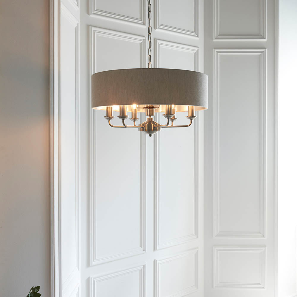Highclere 6lt pendant