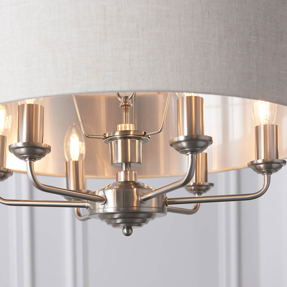 Highclere 6lt pendant