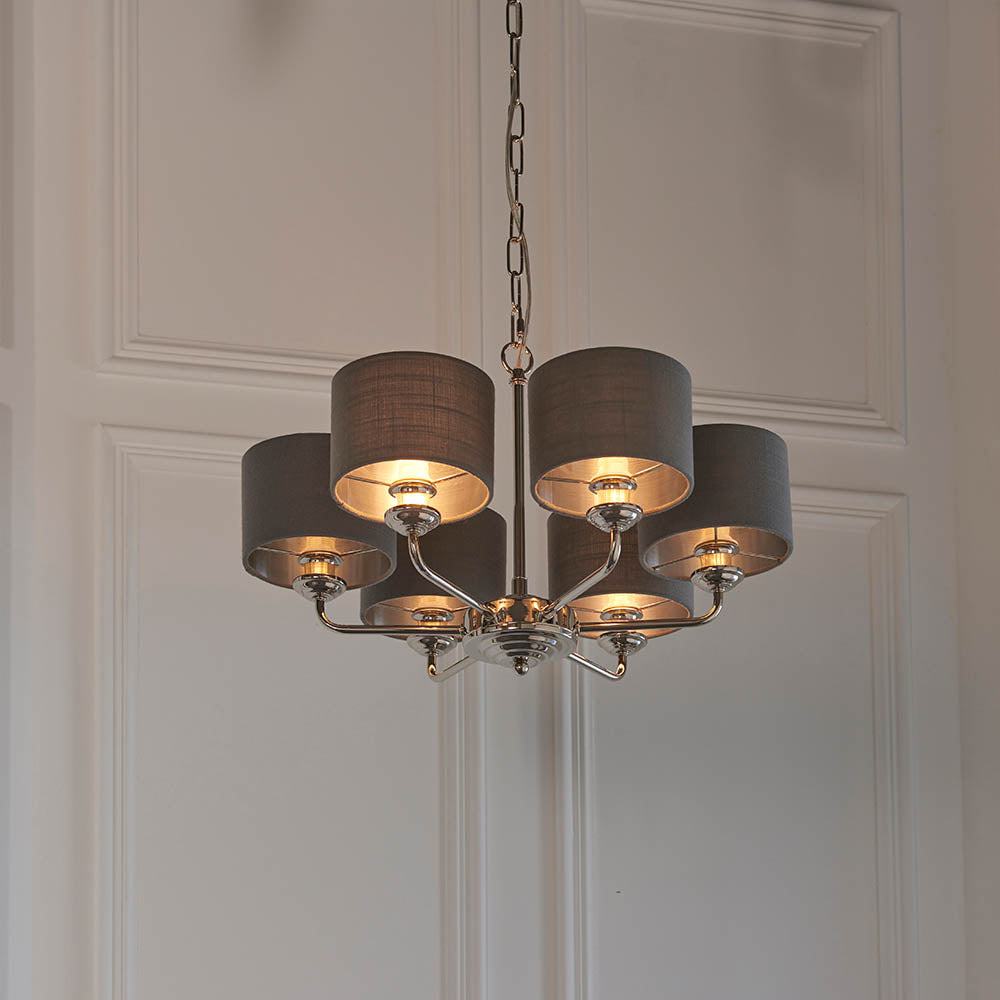 Highclere 6lt pendant