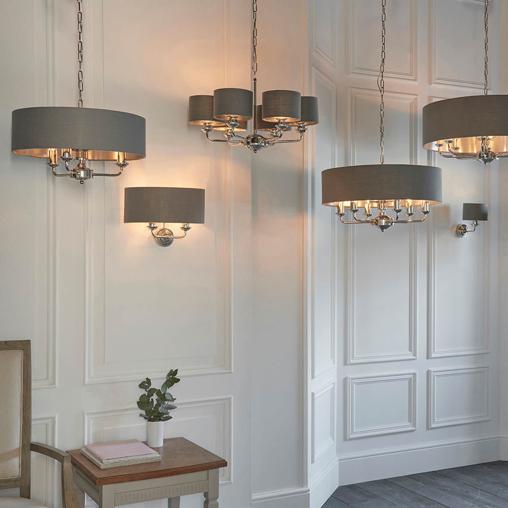 Highclere 6lt pendant