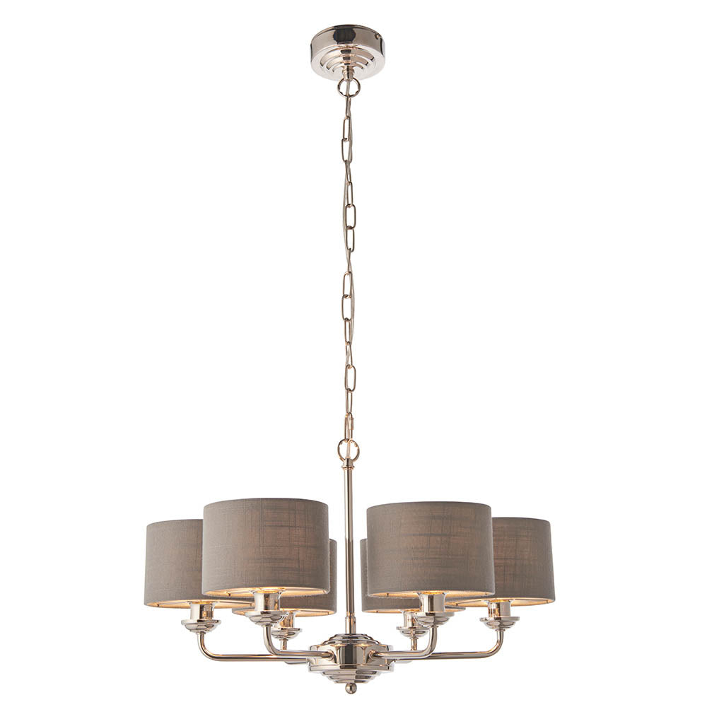 Highclere 6lt pendant