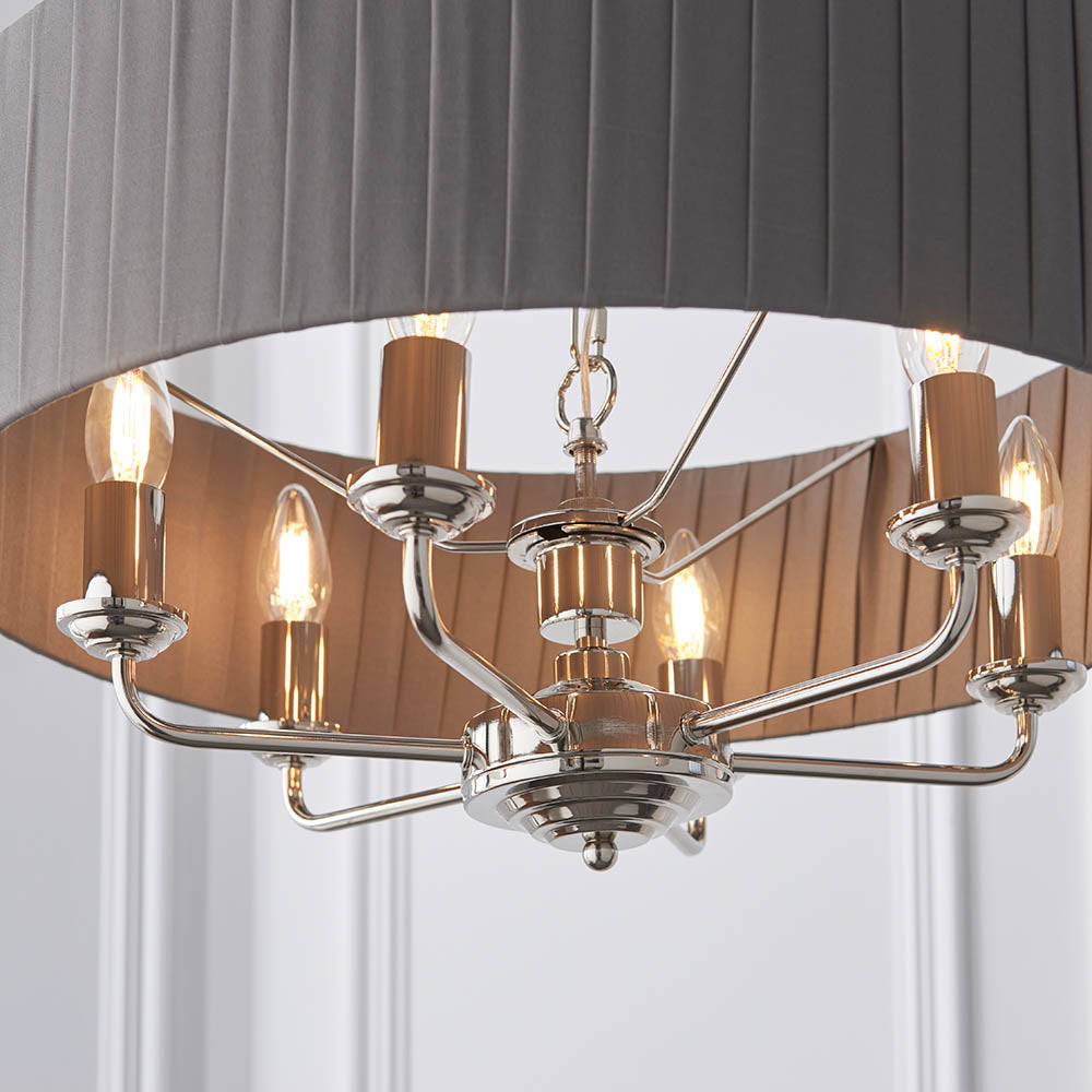Highclere 6lt pendant