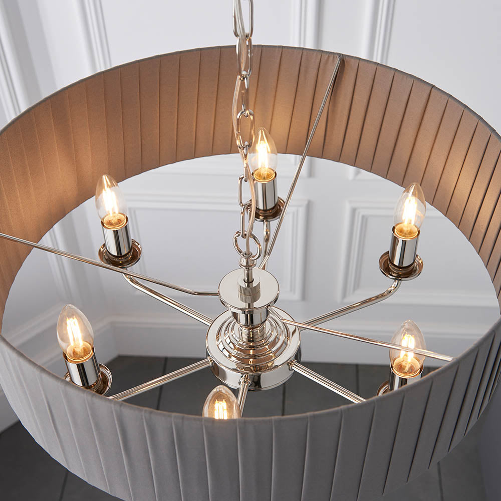 Highclere 6lt pendant