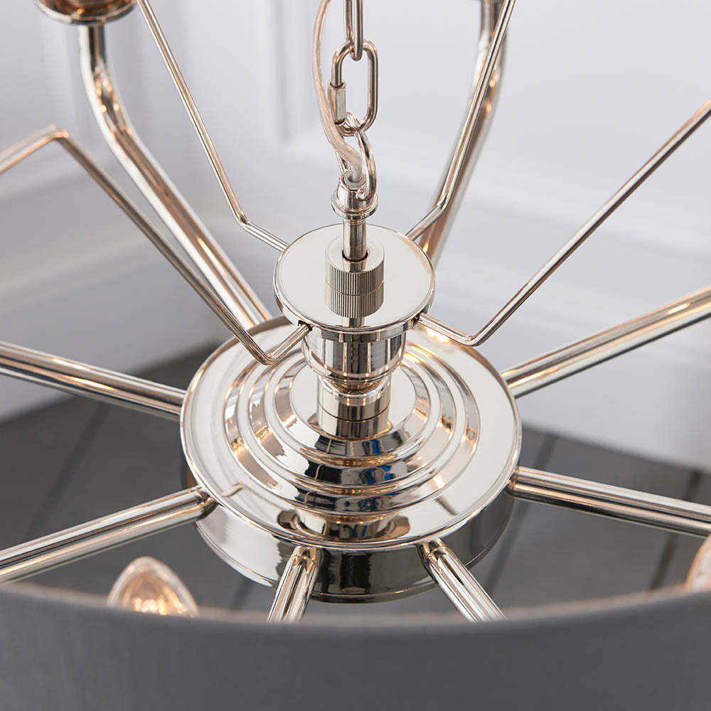 Highclere 8lt pendant