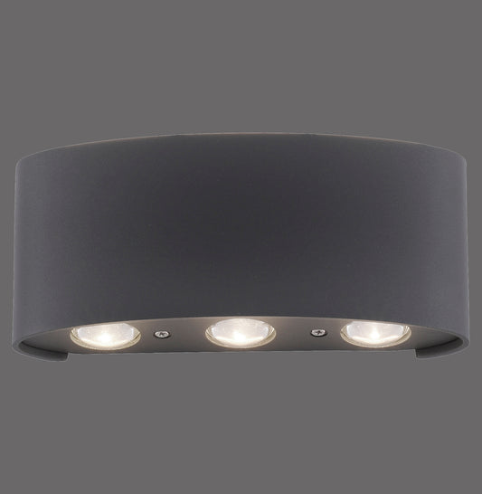 Carlo - Wall Light - Anthrazit - By Paul Neuhaus - (9488-13)