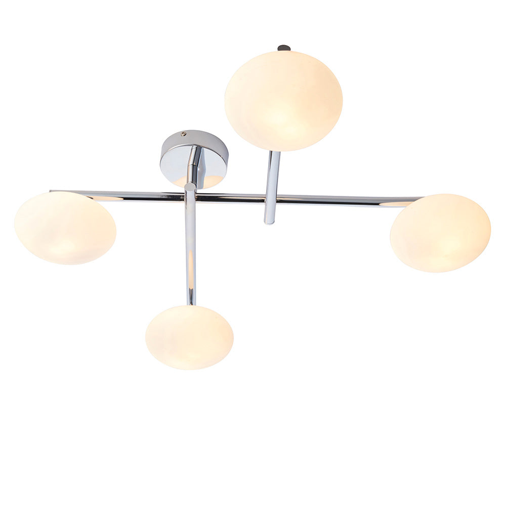 Mobias 4Lt Semi Flush - Chrome